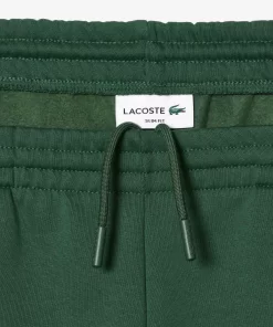 Lacoste Trousers & Shorts-Slim Fit Organic Cotton Fleece Joggers