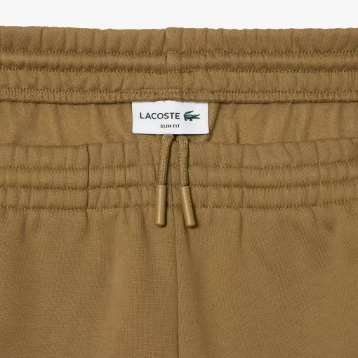 Lacoste Trousers & Shorts-Slim Fit Organic Cotton Fleece Joggers