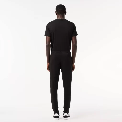 Lacoste Trousers & Shorts-Slim Fit Organic Cotton Fleece Joggers