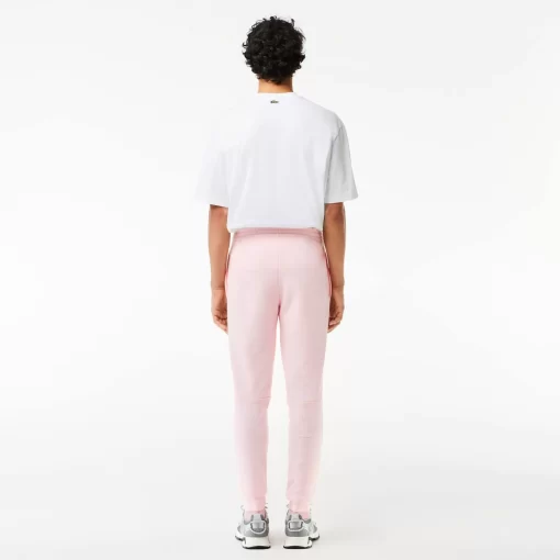 Lacoste Trousers & Shorts-Slim Fit Organic Cotton Fleece Joggers