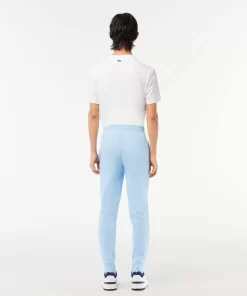 Lacoste Trousers & Shorts-Slim Fit Organic Cotton Fleece Joggers