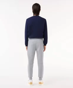 Lacoste Trousers & Shorts-Slim Fit Organic Cotton Fleece Joggers