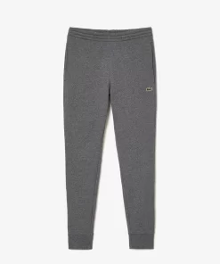 Lacoste Trousers & Shorts-Slim Fit Organic Cotton Fleece Joggers