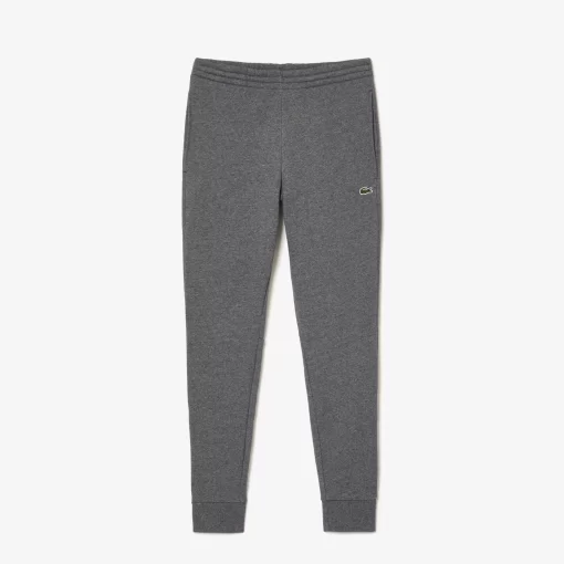 Lacoste Trousers & Shorts-Slim Fit Organic Cotton Fleece Joggers