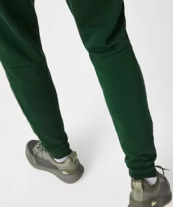 Lacoste Trousers & Shorts-Slim Fit Organic Cotton Fleece Joggers