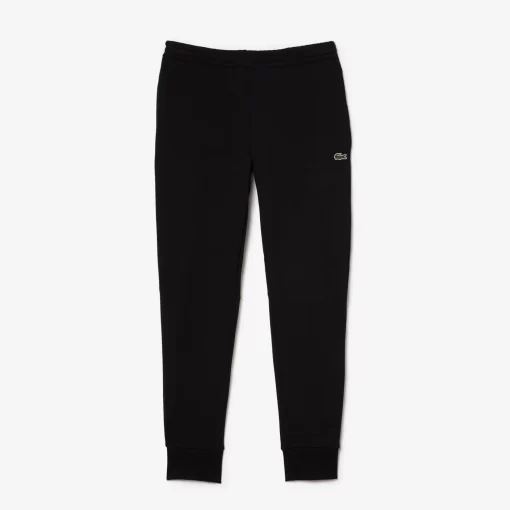 Lacoste Trousers & Shorts-Slim Fit Organic Cotton Fleece Joggers