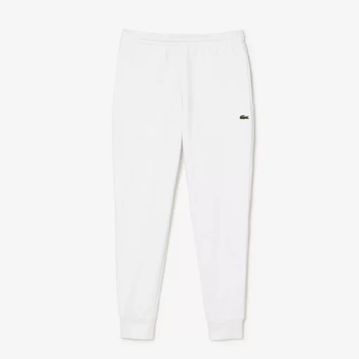 Lacoste Trousers & Shorts-Slim Fit Organic Cotton Fleece Joggers