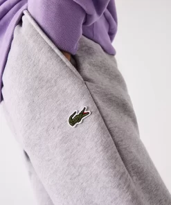 Lacoste Trousers & Shorts-Slim Fit Organic Cotton Fleece Joggers