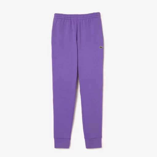 Lacoste Trousers & Shorts-Slim Fit Organic Cotton Fleece Joggers