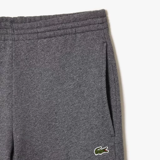 Lacoste Trousers & Shorts-Slim Fit Organic Cotton Fleece Joggers