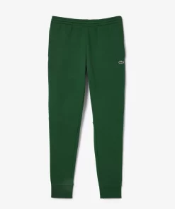 Lacoste Trousers & Shorts-Slim Fit Organic Cotton Fleece Joggers