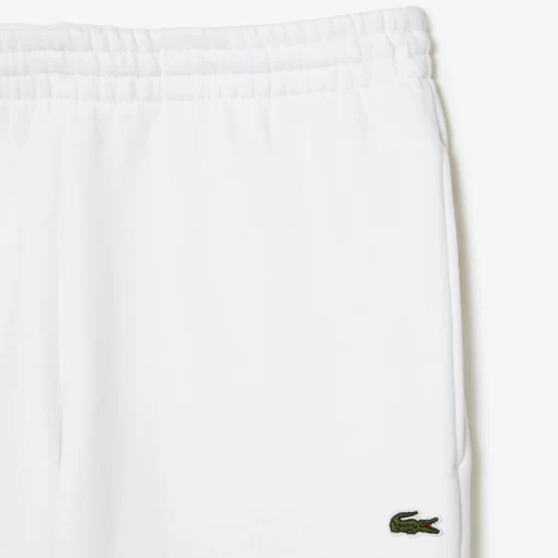 Lacoste Trousers & Shorts-Slim Fit Organic Cotton Fleece Joggers