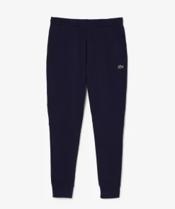 Lacoste Trousers & Shorts-Slim Fit Organic Cotton Fleece Joggers