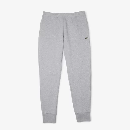 Lacoste Trousers & Shorts-Slim Fit Organic Cotton Fleece Joggers