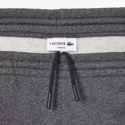 Lacoste Trousers & Shorts-Slim Fit Organic Cotton Fleece Joggers