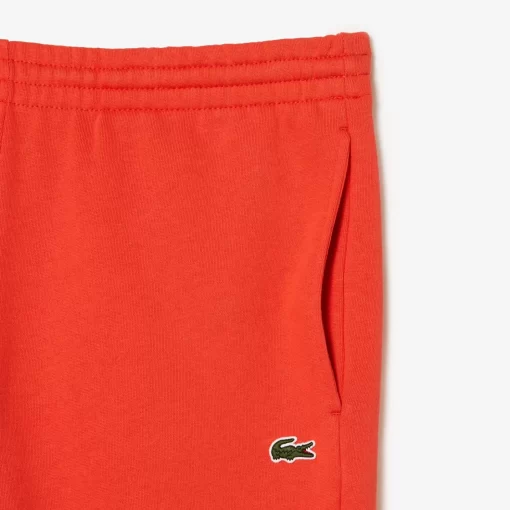 Lacoste Trousers & Shorts-Slim Fit Organic Cotton Fleece Joggers