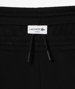 Lacoste Trousers & Shorts-Slim Fit Organic Cotton Fleece Joggers