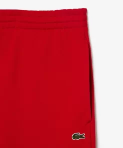 Lacoste Trousers & Shorts-Slim Fit Organic Cotton Fleece Joggers