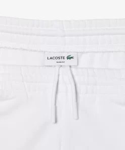 Lacoste Trousers & Shorts-Slim Fit Organic Cotton Fleece Joggers