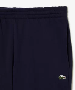 Lacoste Trousers & Shorts-Slim Fit Organic Cotton Fleece Joggers