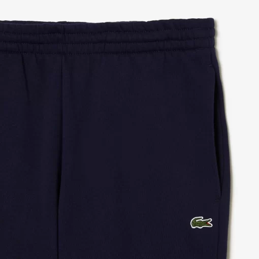 Lacoste Trousers & Shorts-Slim Fit Organic Cotton Fleece Joggers