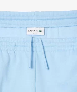 Lacoste Trousers & Shorts-Slim Fit Organic Cotton Fleece Joggers