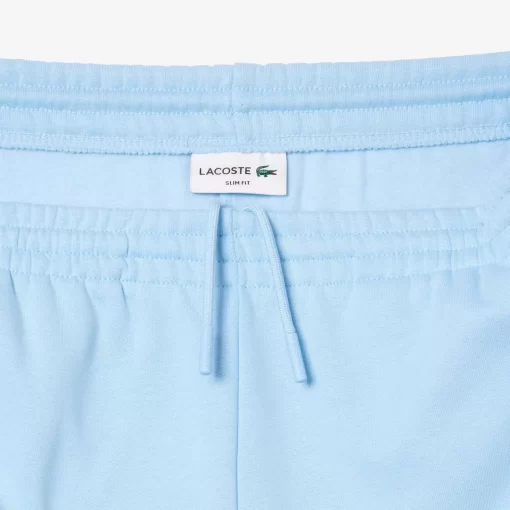 Lacoste Trousers & Shorts-Slim Fit Organic Cotton Fleece Joggers