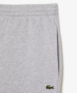 Lacoste Trousers & Shorts-Slim Fit Organic Cotton Fleece Joggers