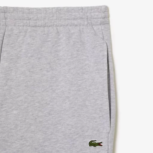 Lacoste Trousers & Shorts-Slim Fit Organic Cotton Fleece Joggers