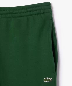 Lacoste Trousers & Shorts-Slim Fit Organic Cotton Fleece Joggers