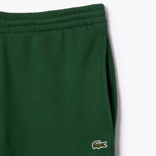 Lacoste Trousers & Shorts-Slim Fit Organic Cotton Fleece Joggers