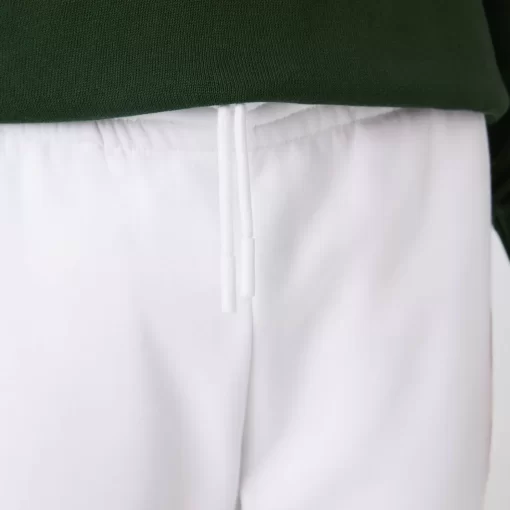 Lacoste Trousers & Shorts-Slim Fit Organic Cotton Fleece Joggers