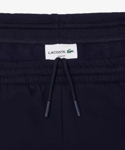 Lacoste Trousers & Shorts-Slim Fit Organic Cotton Fleece Joggers