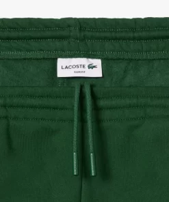 Lacoste Trousers & Shorts-Slim Fit Organic Cotton Fleece Joggers