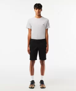 Lacoste Trousers & Shorts-Slim Fit Stretch Cotton Bermuda