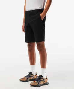 Lacoste Trousers & Shorts-Slim Fit Stretch Cotton Bermuda