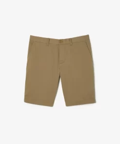 Lacoste Trousers & Shorts-Slim Fit Stretch Cotton Bermuda