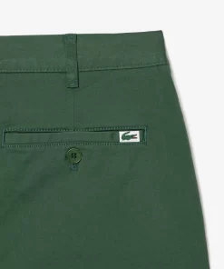 Lacoste Trousers & Shorts-Slim Fit Stretch Cotton Bermuda