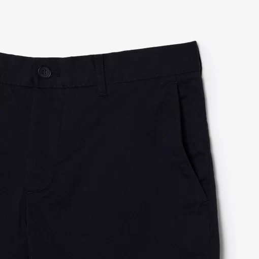 Lacoste Trousers & Shorts-Slim Fit Stretch Cotton Bermuda