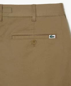 Lacoste Trousers & Shorts-Slim Fit Stretch Cotton Bermuda