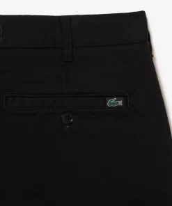 Lacoste Trousers & Shorts-Slim Fit Stretch Cotton Bermuda