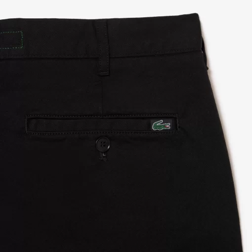 Lacoste Trousers & Shorts-Slim Fit Stretch Cotton Bermuda