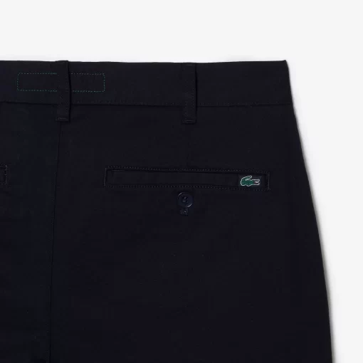 Lacoste Trousers & Shorts-Slim Fit Stretch Cotton Bermuda