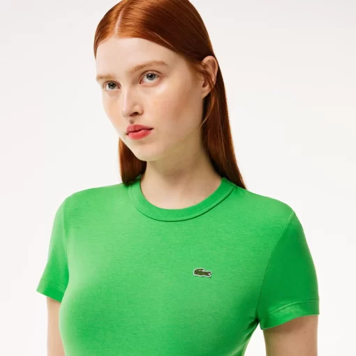 Lacoste T-Shirts-Slim Fit Stretch Jersey T-Shirt