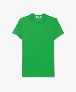 Lacoste T-Shirts-Slim Fit Stretch Jersey T-Shirt