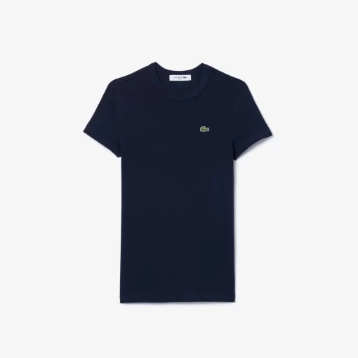 Lacoste T-Shirts-Slim Fit Stretch Jersey T-Shirt