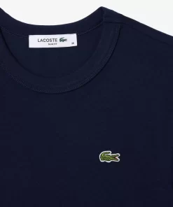 Lacoste T-Shirts-Slim Fit Stretch Jersey T-Shirt