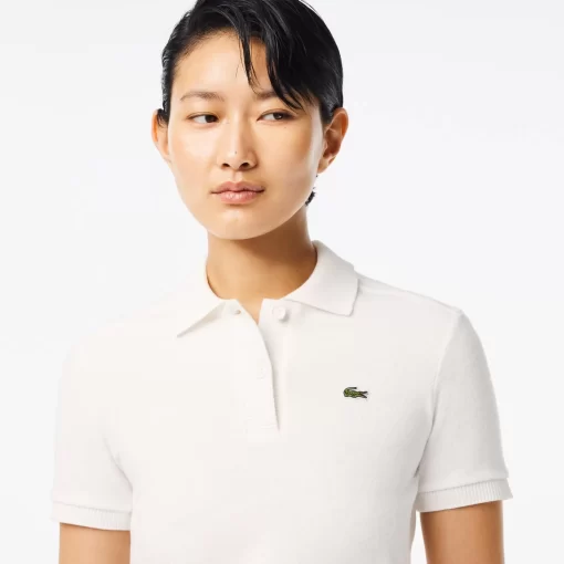 Lacoste Polo Shirts-Slim Fit Terry Knit Polo Shirt