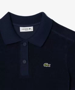 Lacoste Polo Shirts-Slim Fit Terry Knit Polo Shirt