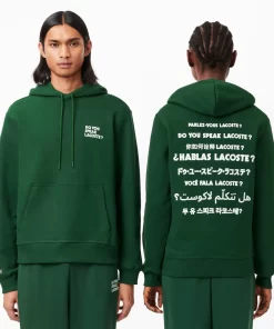 Lacoste Sweatshirts-Slogan Jogger Hoodie